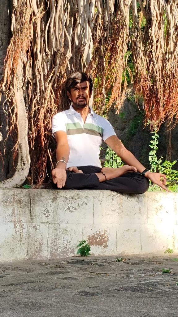 Meditation Under Banyan Tree